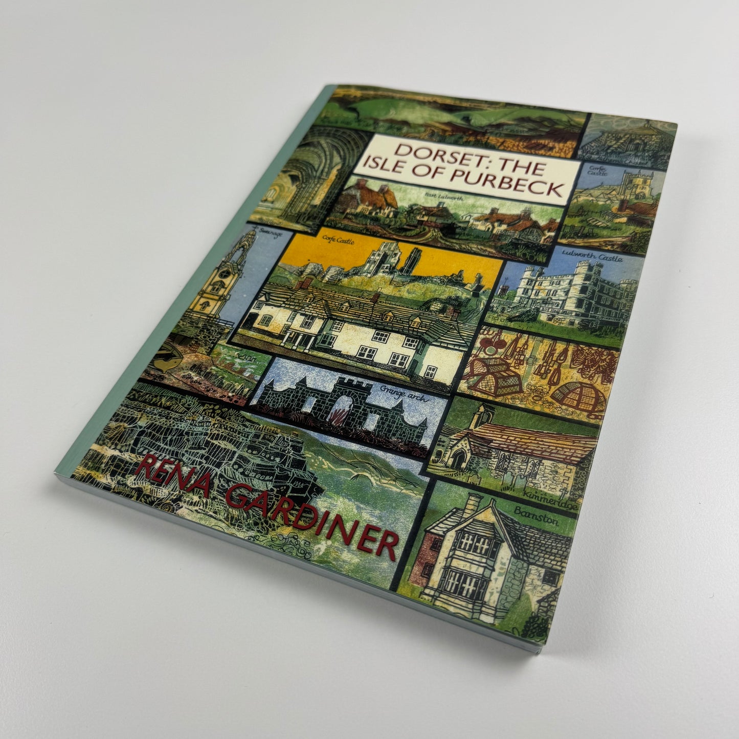 Dorset. The Isle of Purbeck by Rena Gardiner |The Dovecote Press & Little Toller Books, 2016 | Reprint of original with introductory text by Martin Andrews