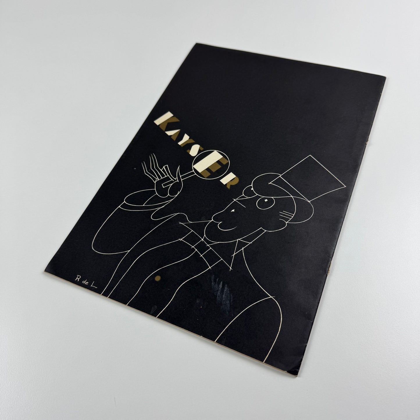 Norwegian promotional brochure for Julius Kayser & Co stockings manufacturer | Raymond de Lavererie illustrations | Jean Cocteau quotations | Brochure design by Crawfords Advertising Agency