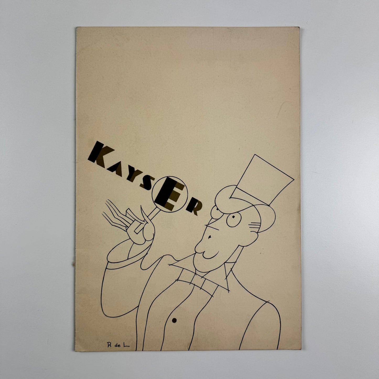 Norwegian promotional brochure for Julius Kayser & Co stockings manufacturer | Raymond de Lavererie illustrations | Jean Cocteau quotations | Brochure design by Crawfords Advertising Agency