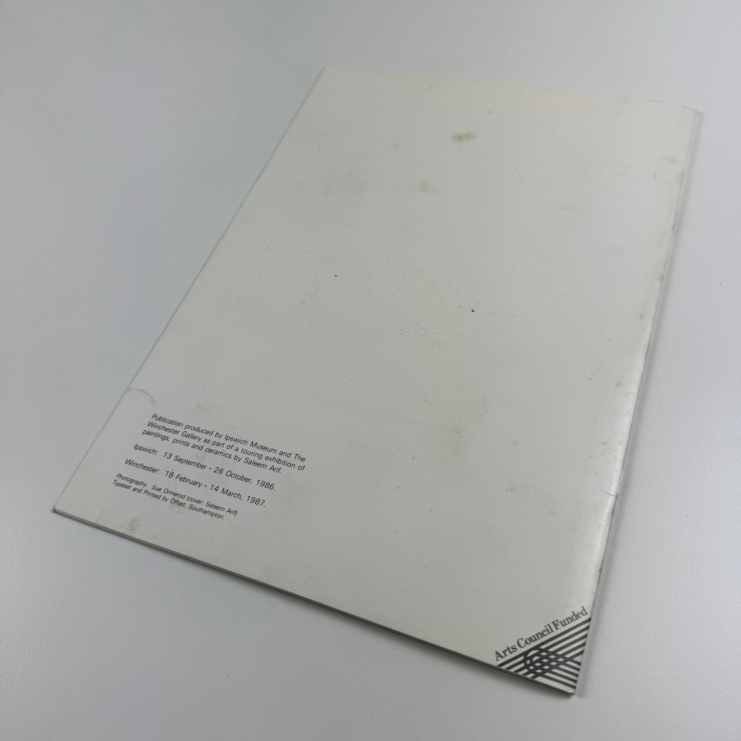 Saleem Arif. Garden of Expectation | Anderson O’Day Gallery, London, 1988