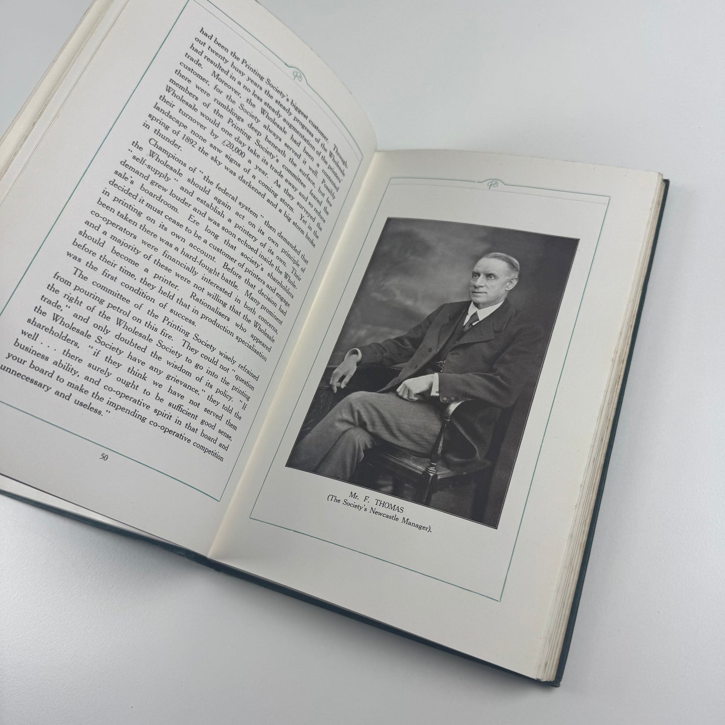 Sixty Years of Co-operative Printing. A Diamond Jubilee Survey of the Co-operative Printing Society Limited by T.W. Mercer, 1930