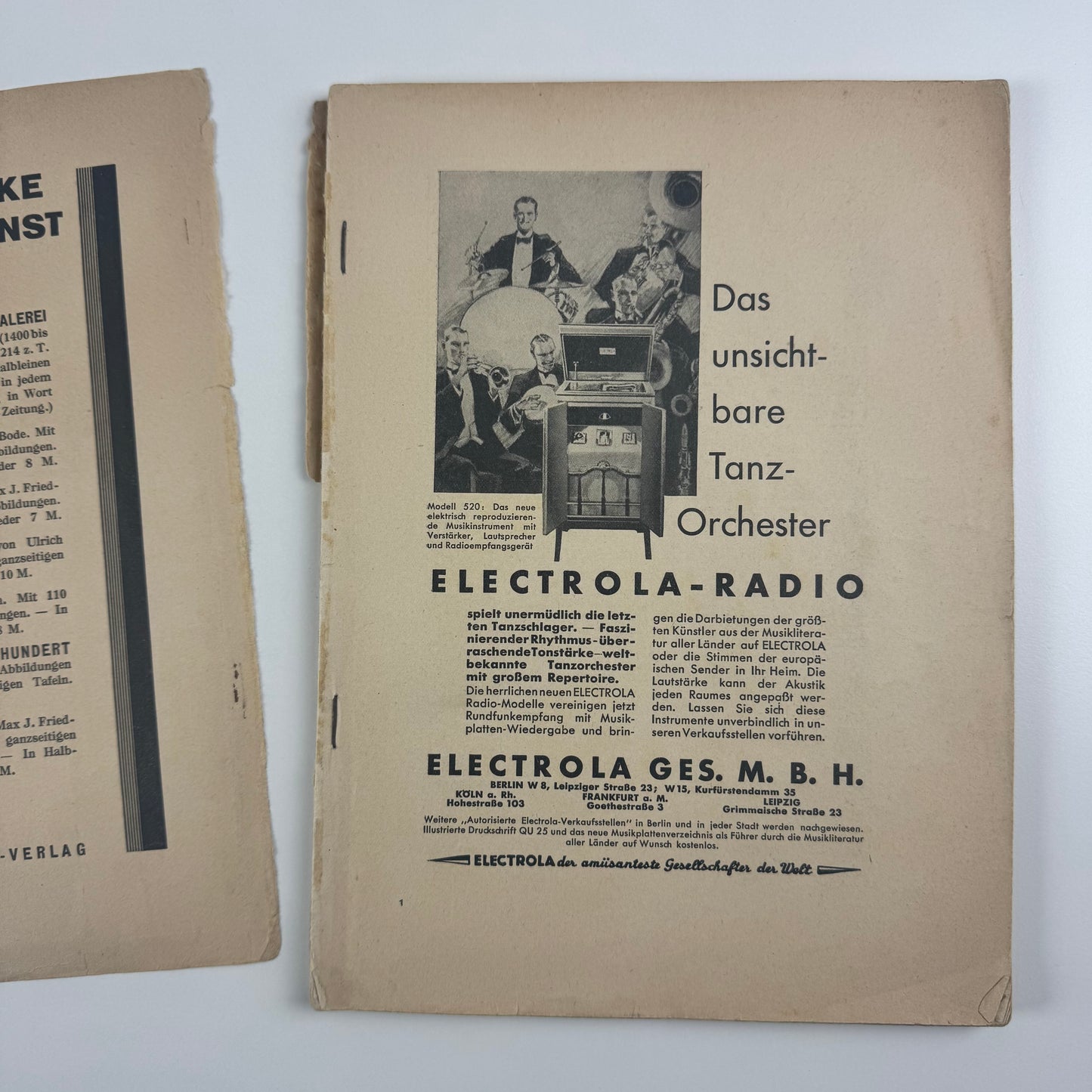 Der Querschnitt, X Jahrgang, Heft 1, January, 1930 | London issue | IM Propylaen-Verlag, Berlin, 1930