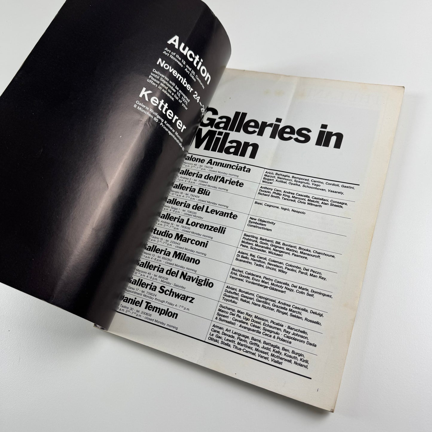 Studio International Journal of Modern Art. Special issue. Art and Photography. Volume 190, Number 976, July/August 1975