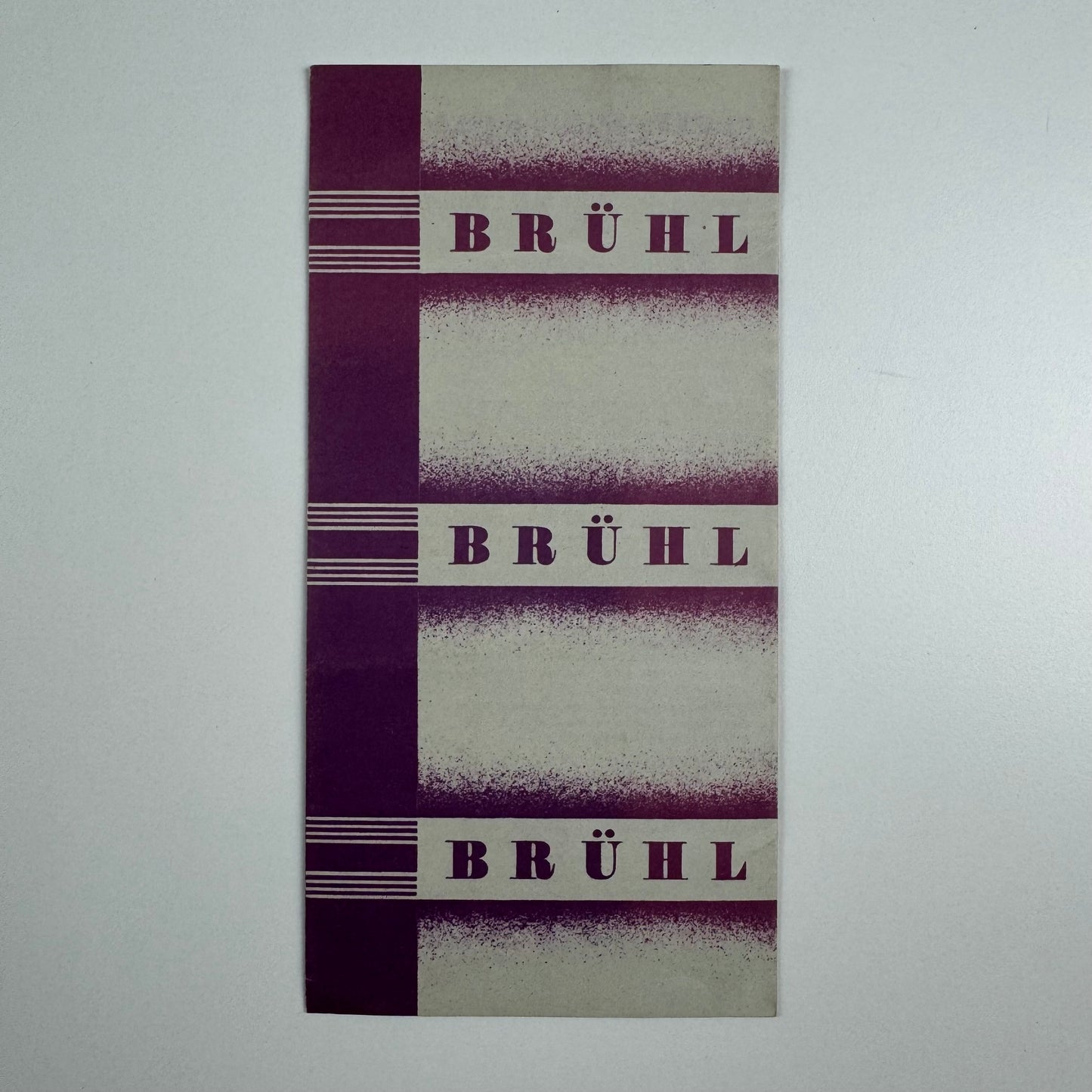 Small promotional leaflet and response slip for Julius Kayser & Co stockings manufacturer issued by Bruhl, c. 1930s