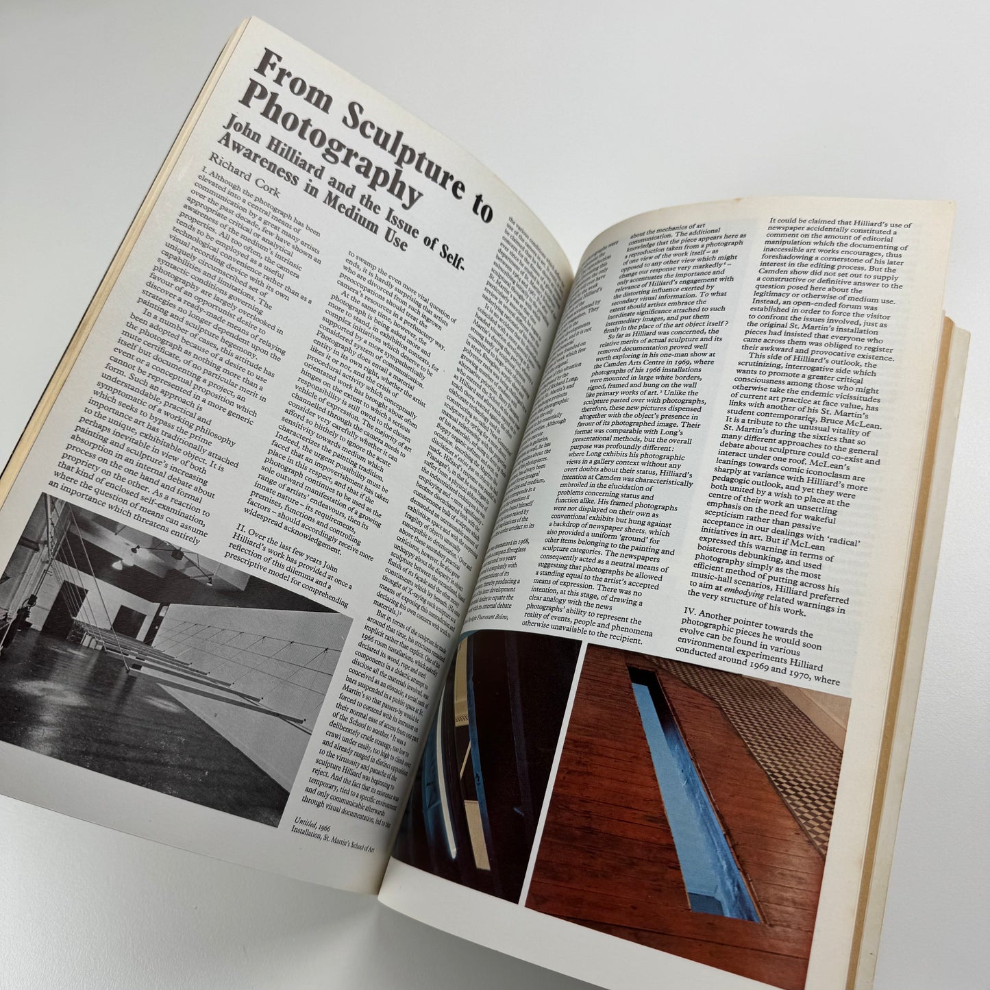 Studio International Journal of Modern Art. Special issue. Art and Photography. Volume 190, Number 976, July/August 1975