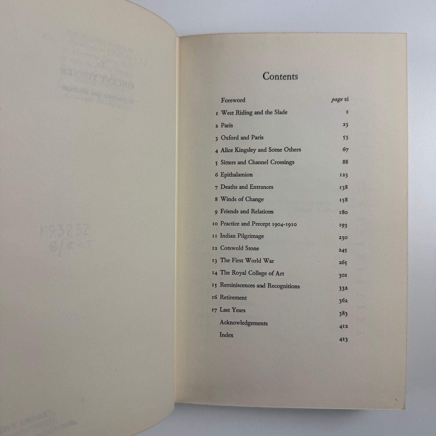 The Portrait of an Artist in his Time. William Rothenstein by Robert Speaight | Eyre & Spottiswoode, 1962