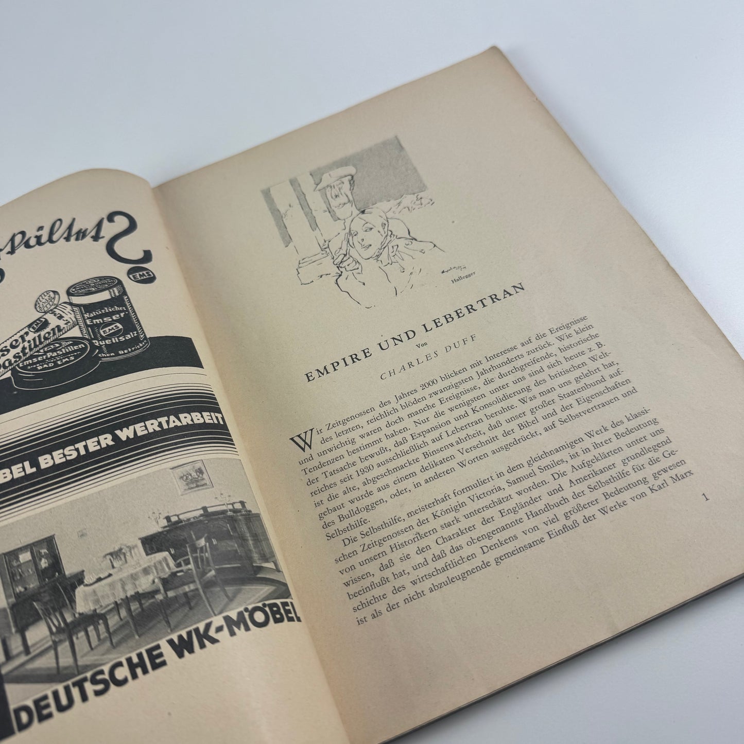 Der Querschnitt, X Jahrgang, Heft 1, January, 1930 | London issue | IM Propylaen-Verlag, Berlin, 1930