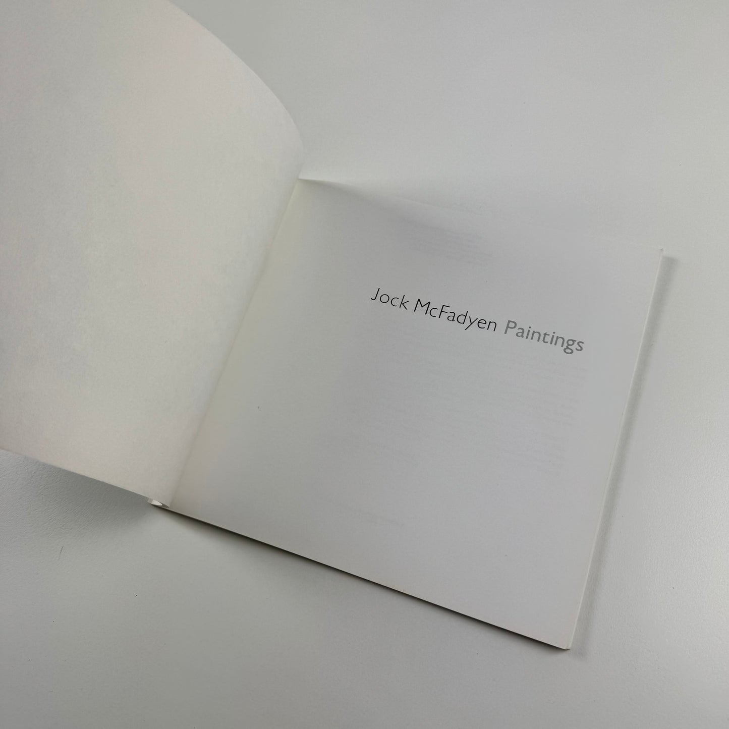 Jock McFadyen. Paintings | Northern Centre for Contemporary Art, 1987/8