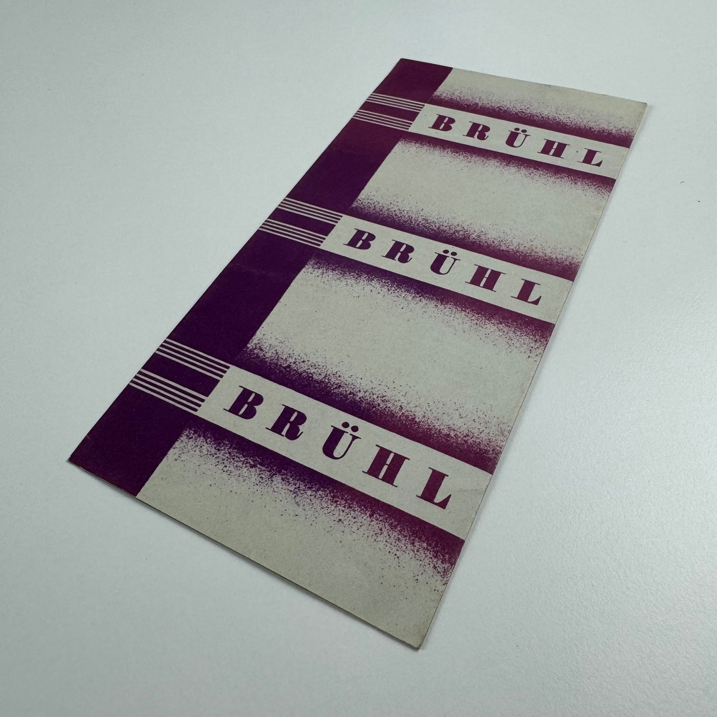 Small promotional leaflet and response slip for Julius Kayser & Co stockings manufacturer issued by Bruhl, c. 1930s