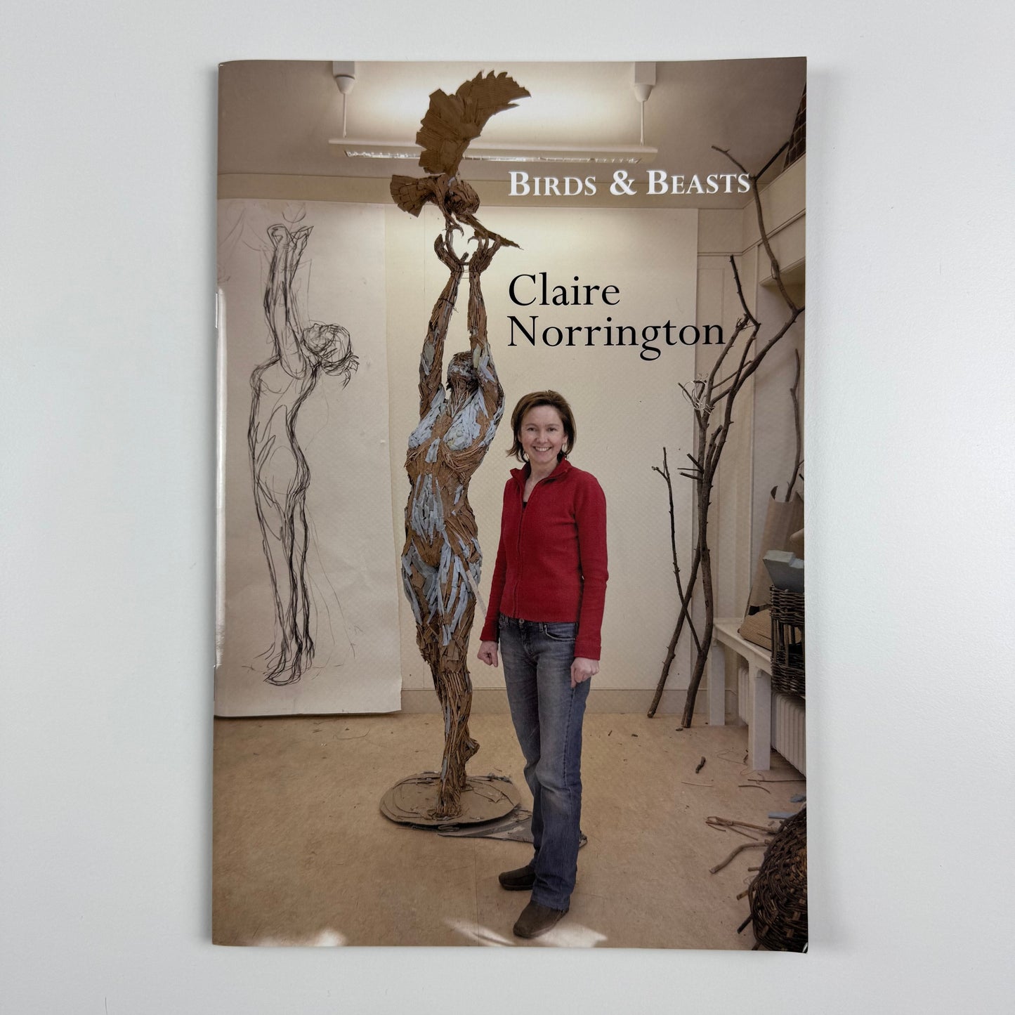 Claire Norrington. Birds & Beasts. New sculpture & drawings | Courcoux & Courcoux | includes price list and private view invite