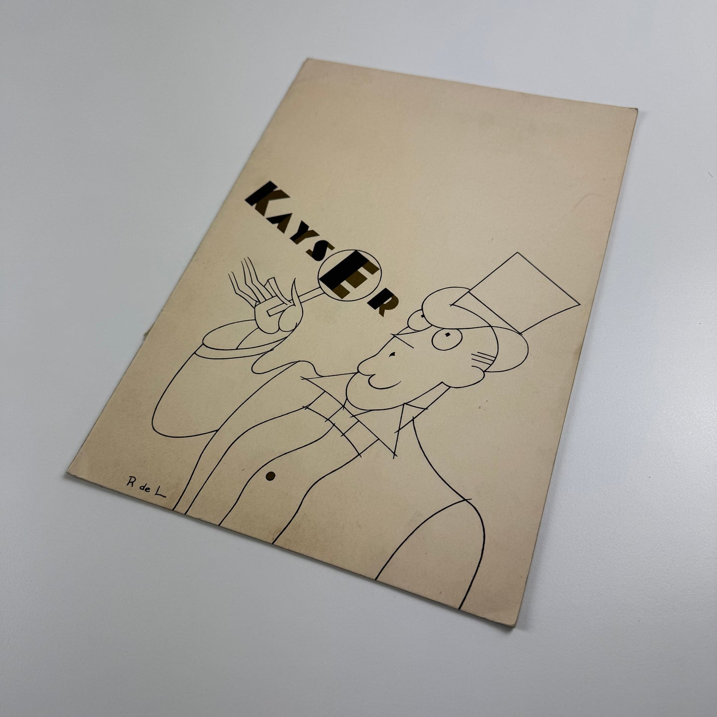 Norwegian promotional brochure for Julius Kayser & Co stockings manufacturer | Raymond de Lavererie illustrations | Jean Cocteau quotations | Brochure design by Crawfords Advertising Agency