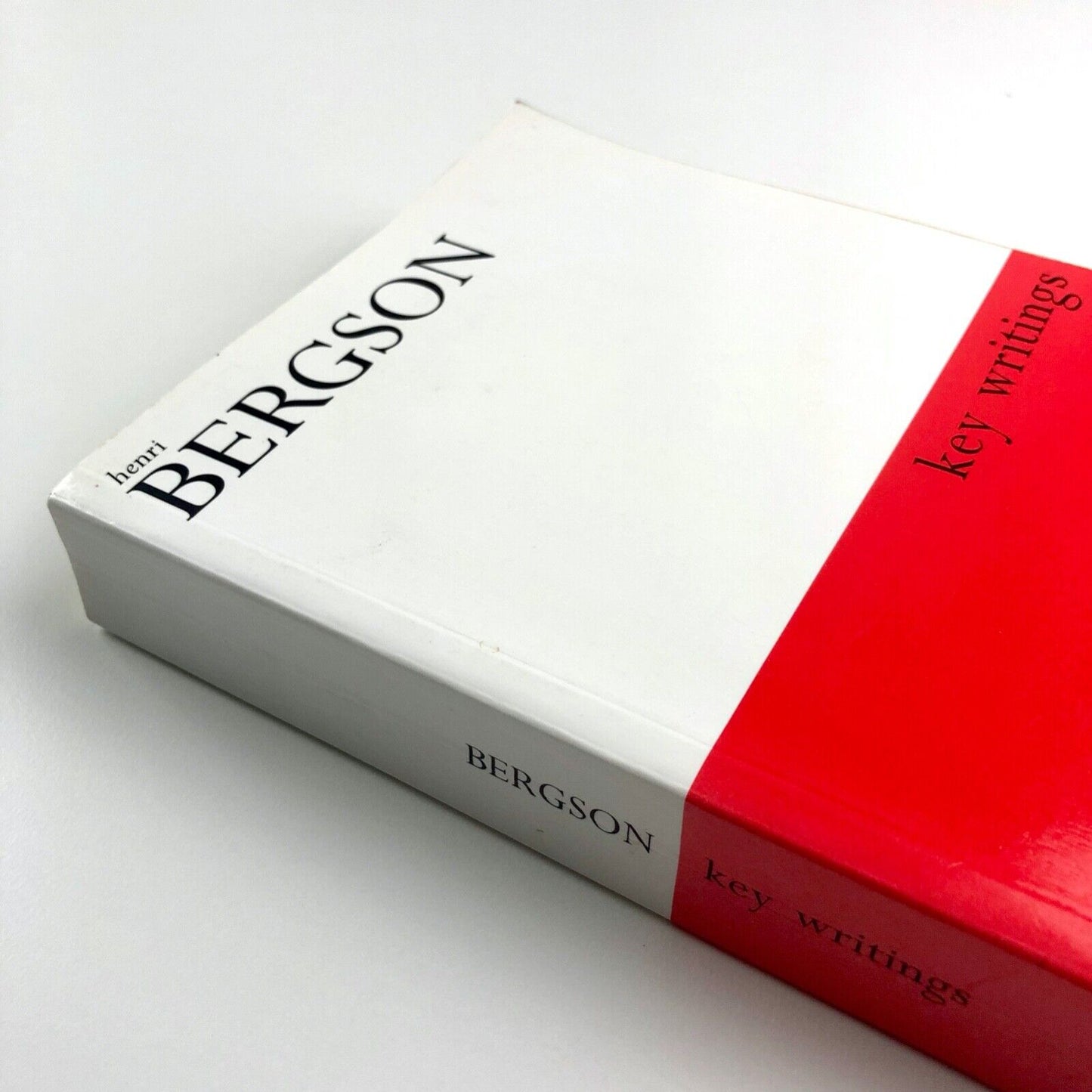 Henri Bergson – Key Writings | Edited by Keith Ansell Pearson and John Mullarkey | Continuum, 2002