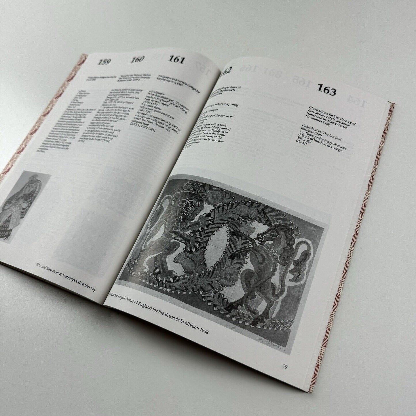Edward Bawden – A Retrospective Survey by Justin Howes | Combined Arts, 1988