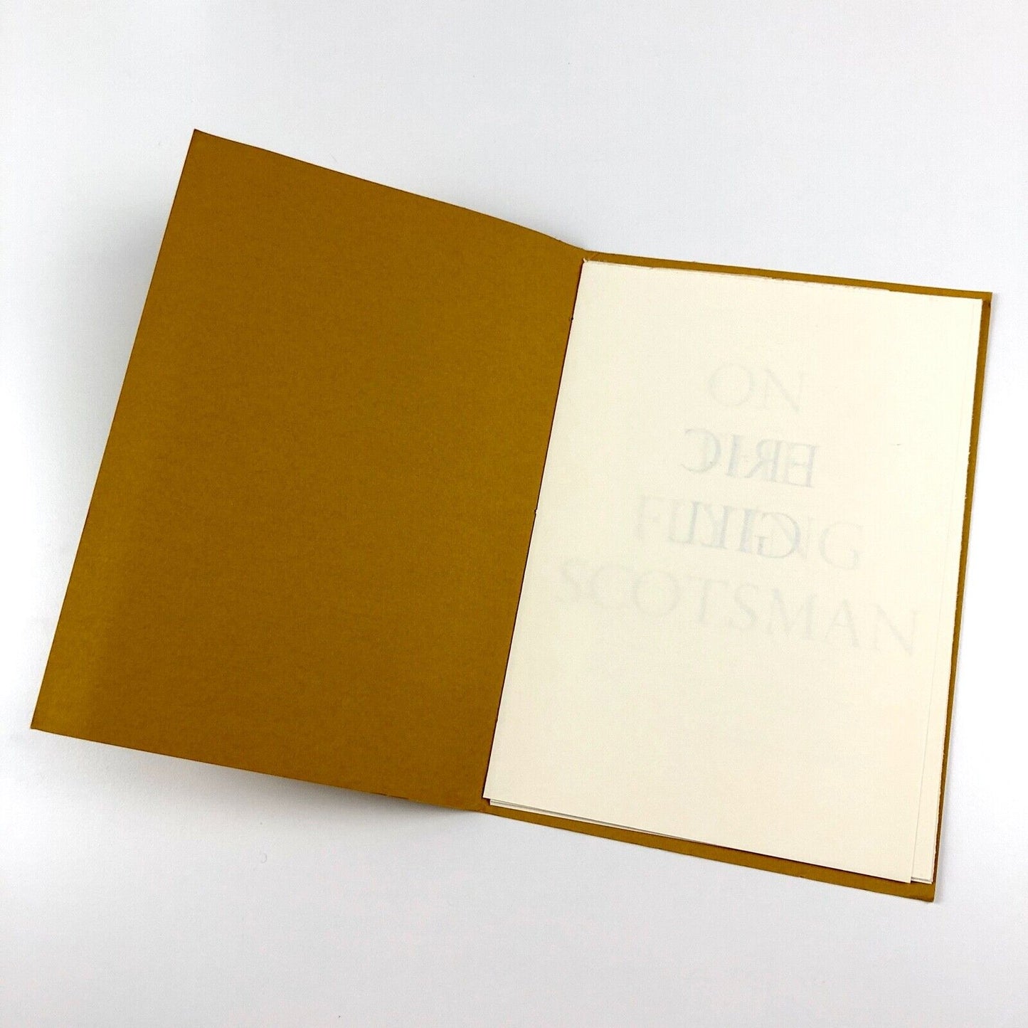 Eric Gill. On the Flying Scotsman | Beeches Press, London, 1990