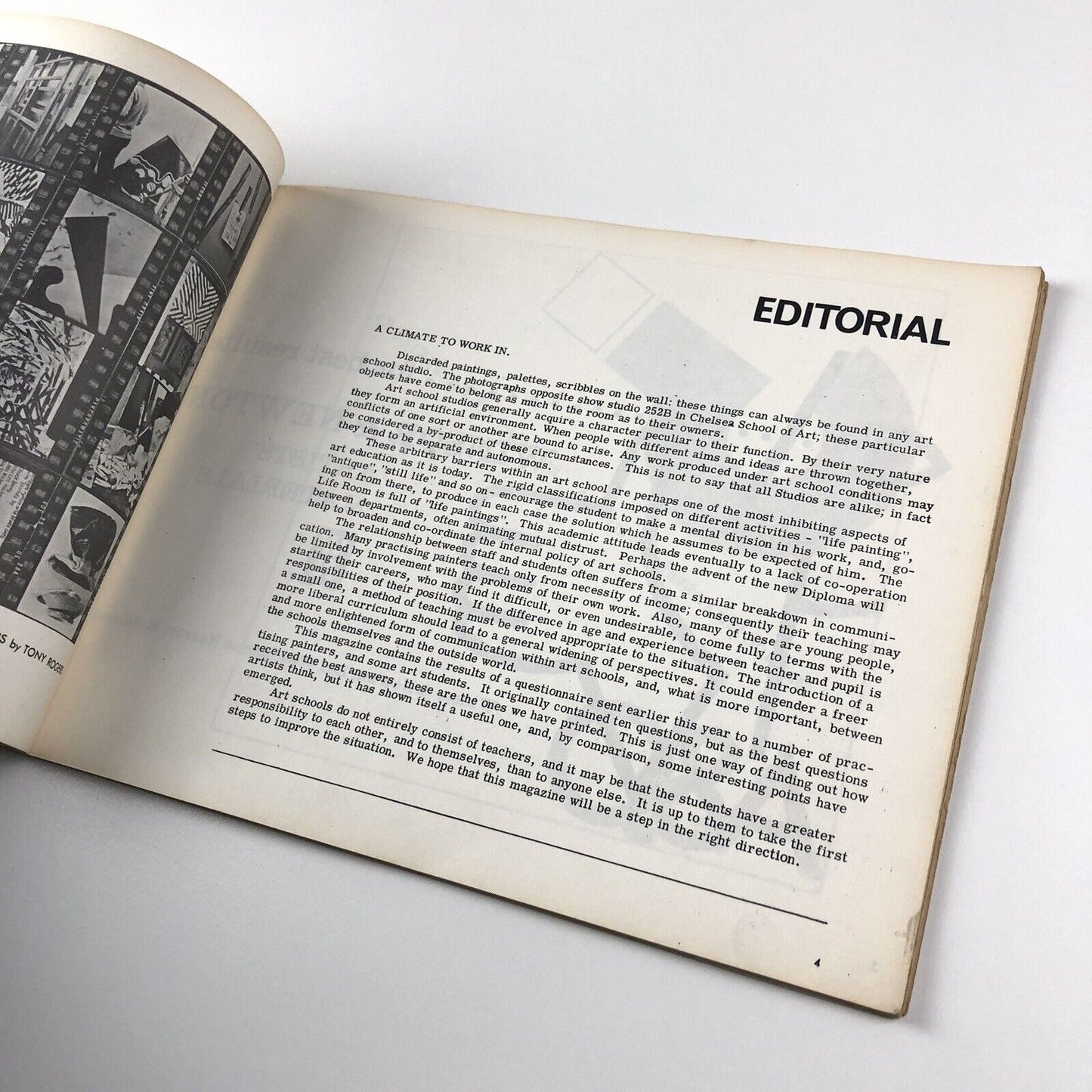 Monad 1, Summer 1964 | Vol 1 No 1 | Chelsea Art School Students' Union | Norman Blamey