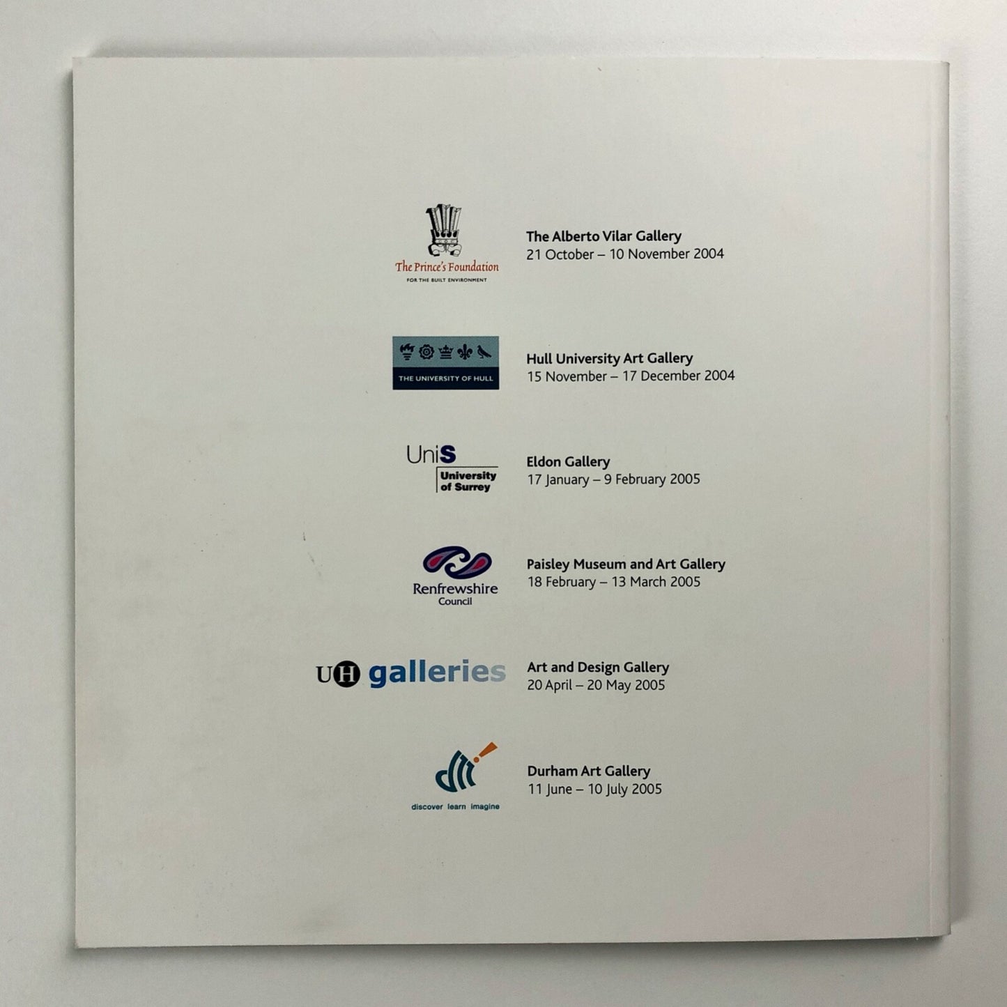 Ralph Maynard Smith – Artist and Architect | Wolseley Fine Art catalogue, 2004