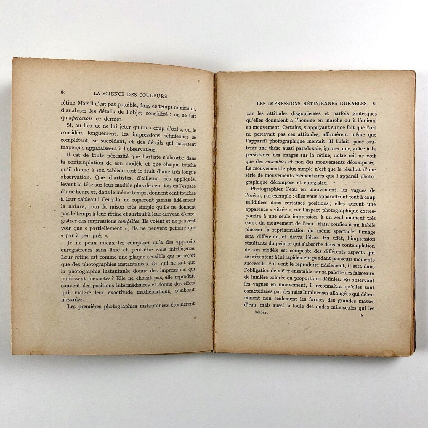La Science des Couleurs et l’Art du Peintre by Maurice Boigey 1923