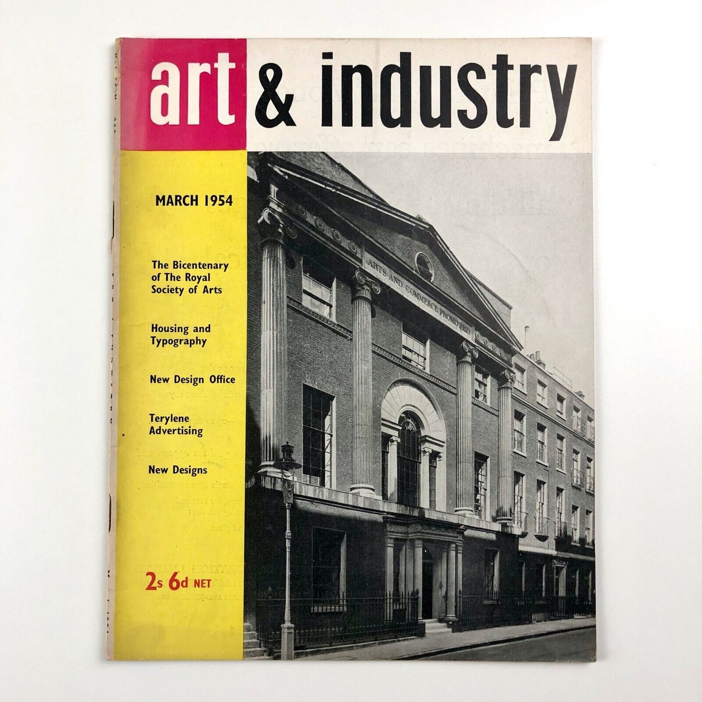 Art & Industry. March 1954. Volume 56 Number 333 | The Studio | includes article Housing and Typography