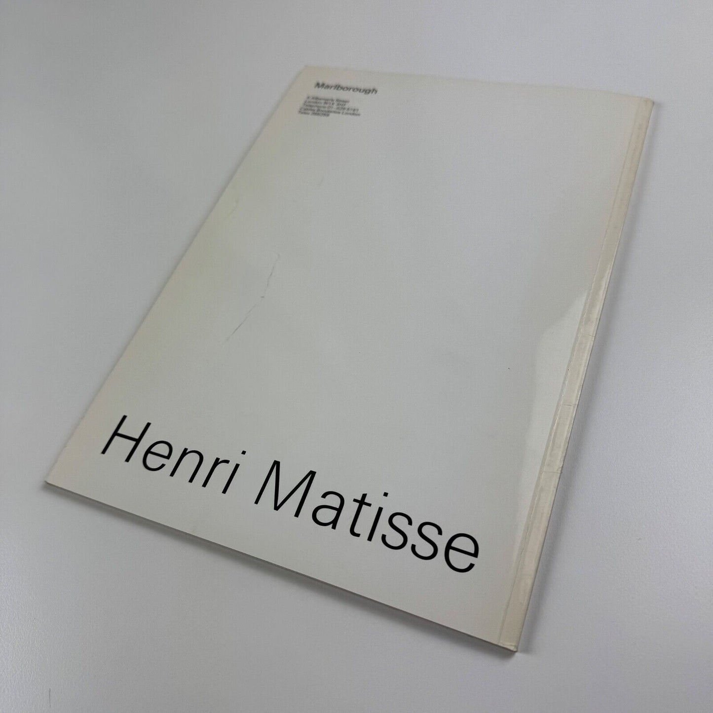 An Important Exhibition of Works by Henri Matisse | catalogue to accompany the exhibition held at Marlborough between June and July 1978
