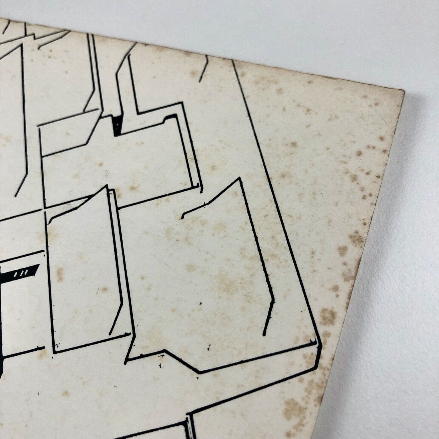 Fine Art Department Trent Polytechnic Nottingham 1973 Diploma show booklet head Derek Carruthers