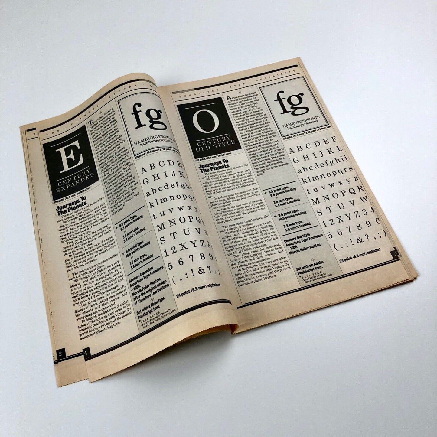The Poynter Report on Newspaper Type Legibility | The Pointer Institute for Media Studies | Palm Beach Post | Roger Black