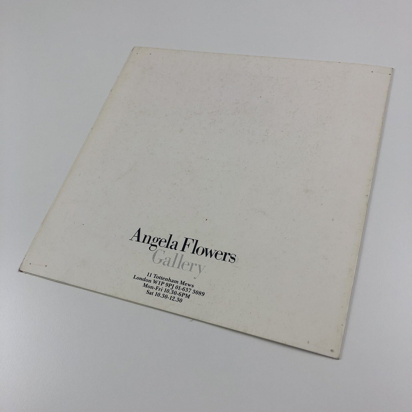 Terry Frost. Works on Paper 1976-86 | Folded card | Angela Flowers Gallery 1987