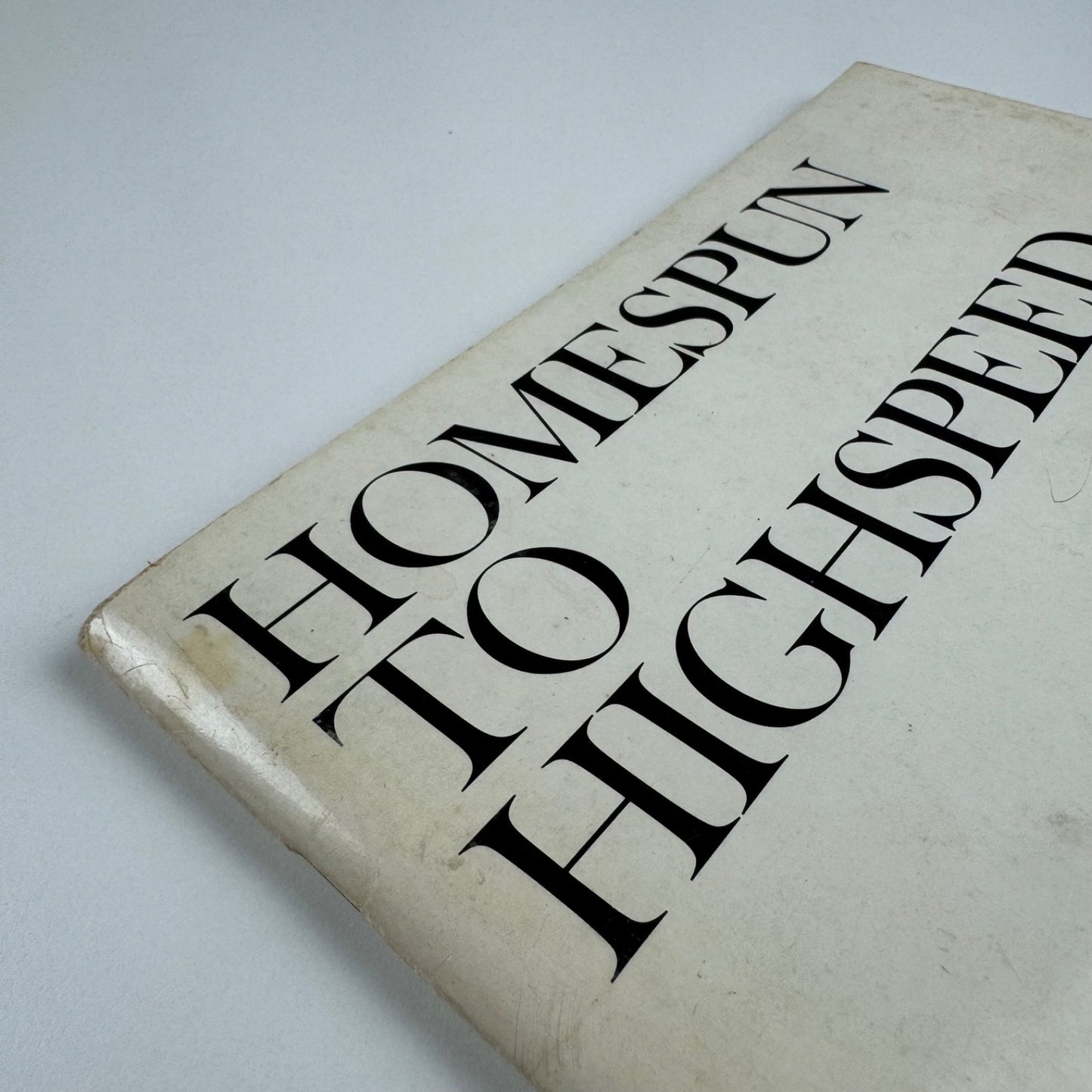 Homespun to Highspeed. A century of British design 1880 to 1980 exhibits list