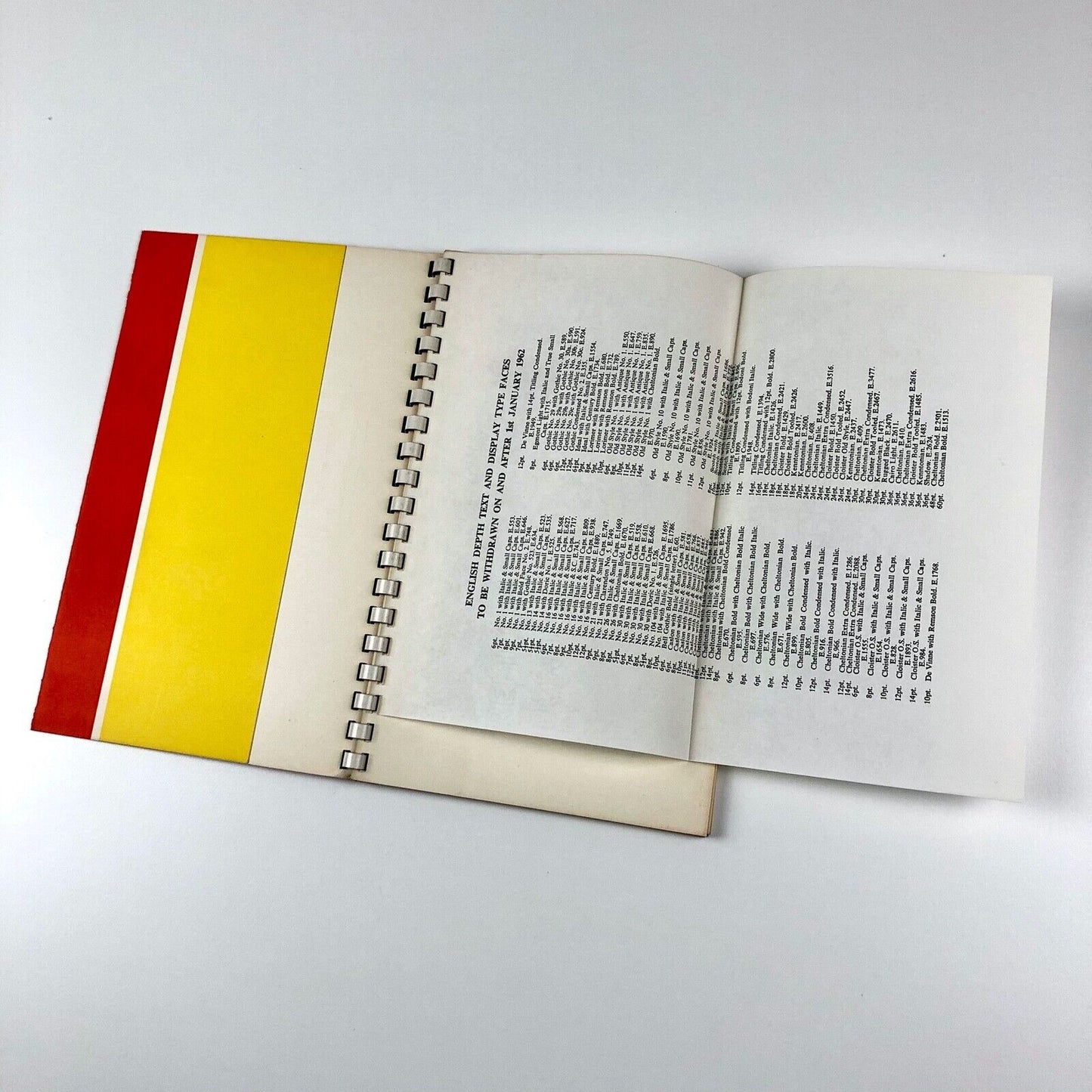 Some Type Personalities | Type specimen brochure, Intertype Limited Slough, 1962
