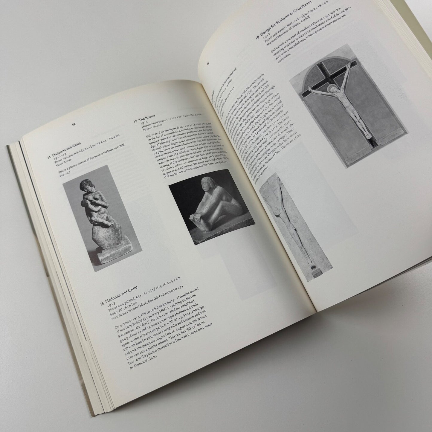 Eric Gill. Sculpture by Judith Collin | Barbican and Oriel Gallery and Leeds City Art Gallery | Lund Humphries, 1993 reprint