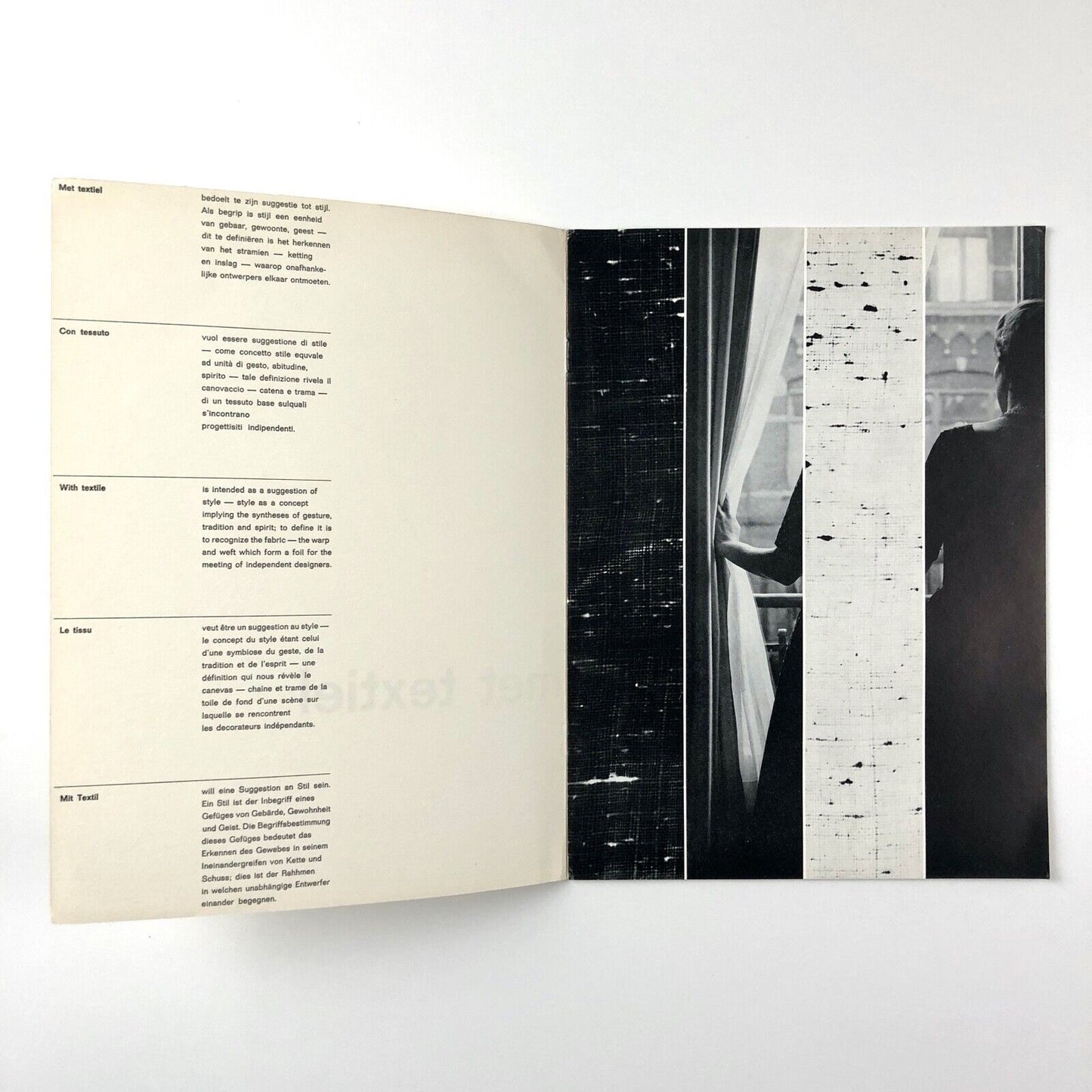 Met Textiel (With Textile) | Stedelijk Museum catalogue | Cat. no. 261, 1961