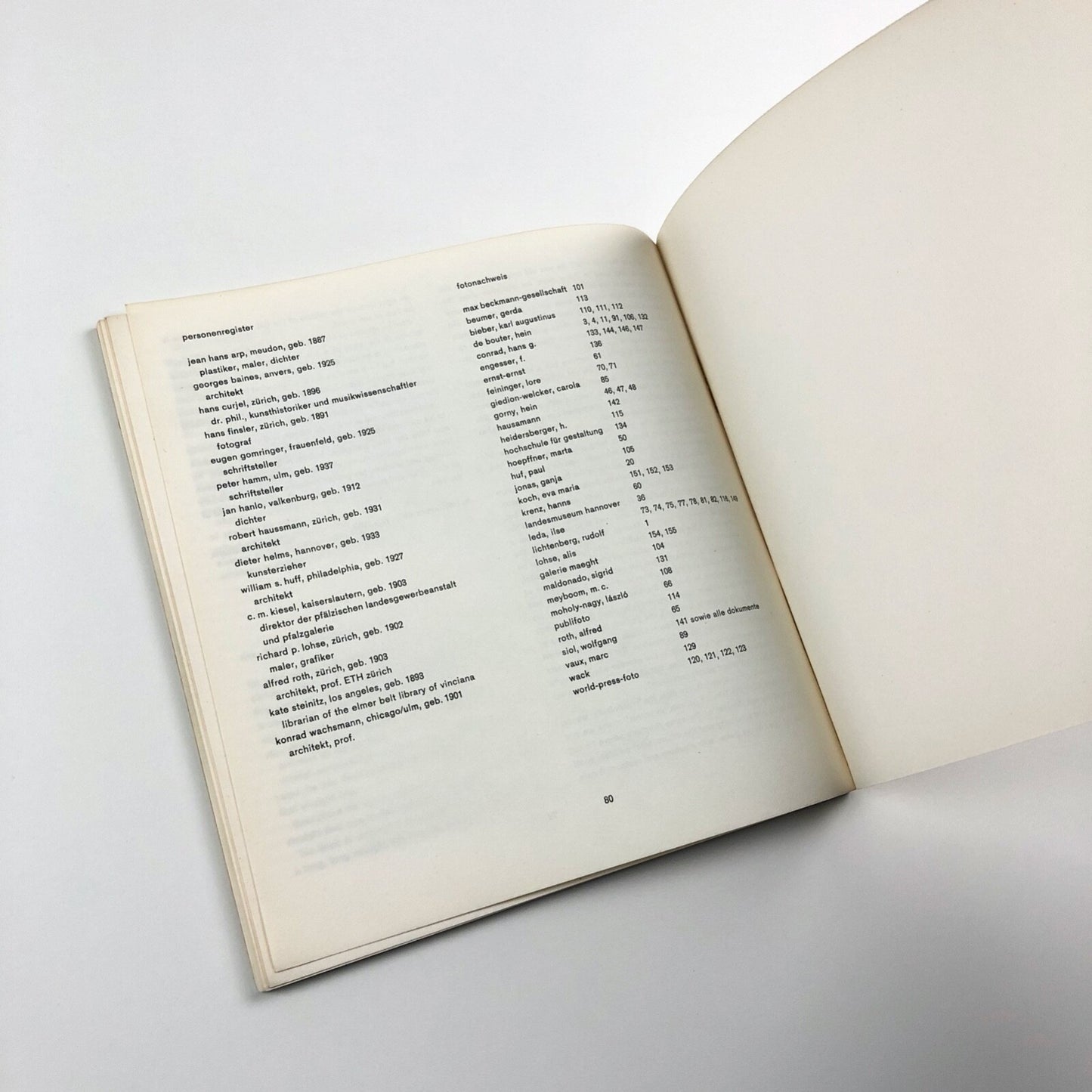 Vordemberge-Gildewart - a Visual Biography | Verlag Arthur Niggli, 1959