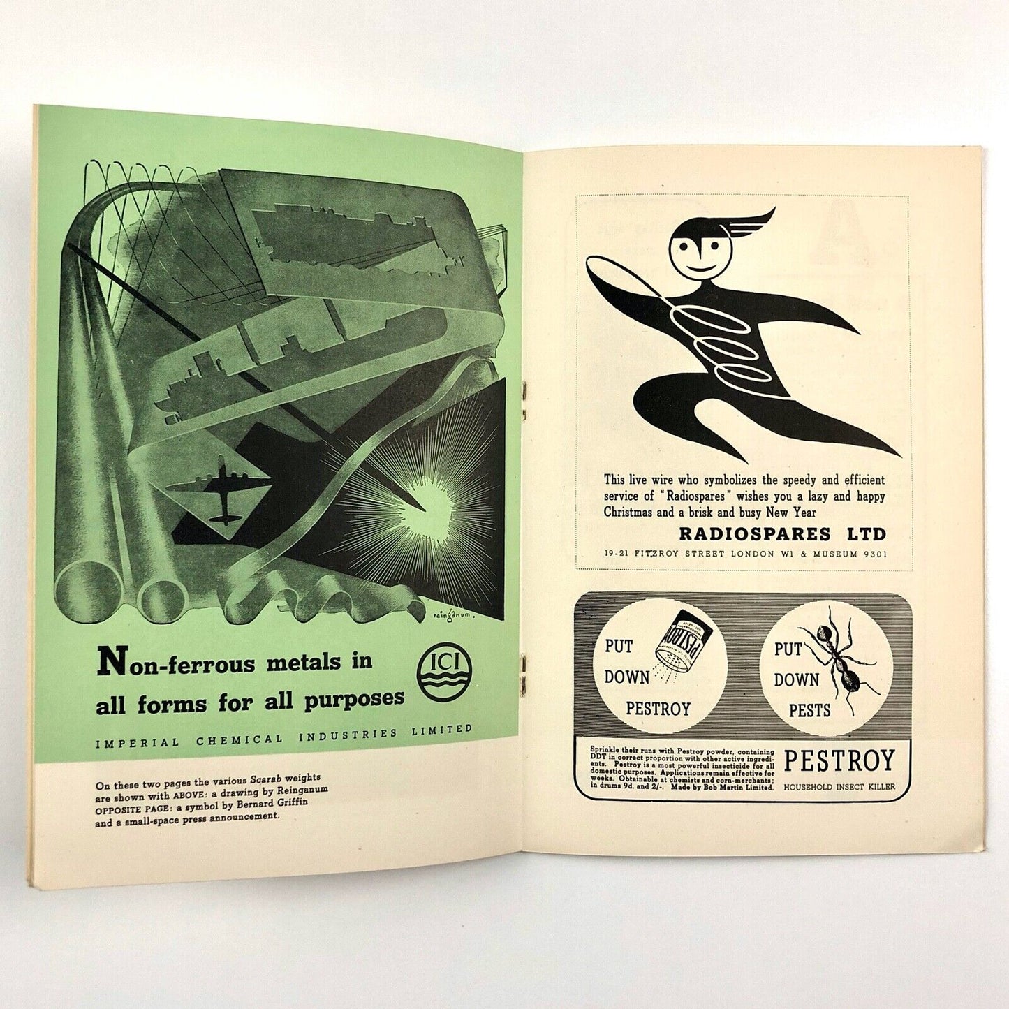 Scarab: a Range of Egyptian Types | Stephenson Blake, Caslon Letter Foundry