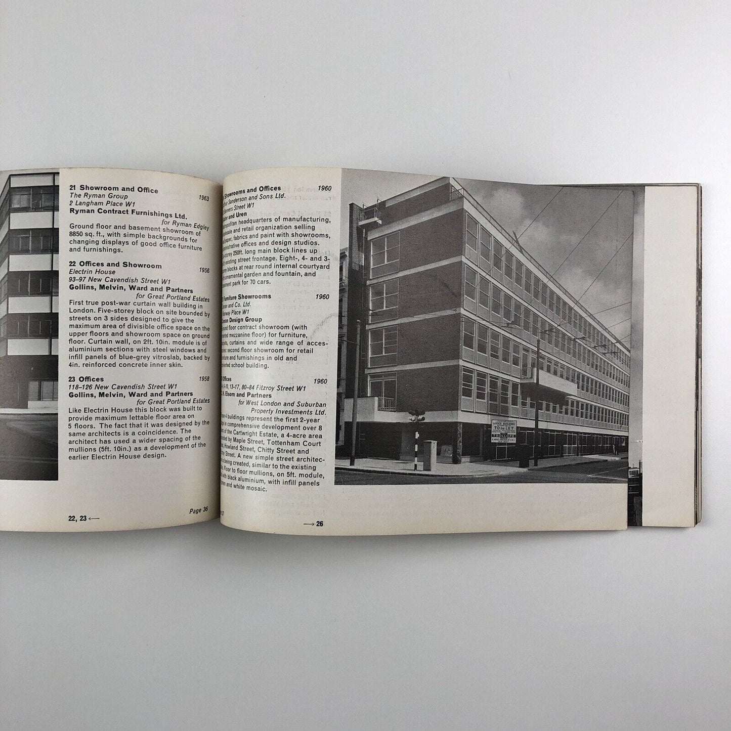 New Architecture of London. A Selection of Buildings since 1930 | Sam Lambert 1963
