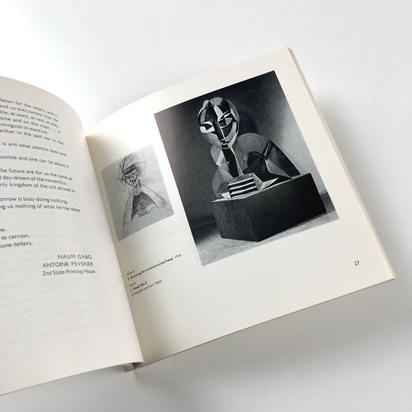 Naum Gabo – The Constructive Process by Tessa Newman | Tate catalogue, 1976