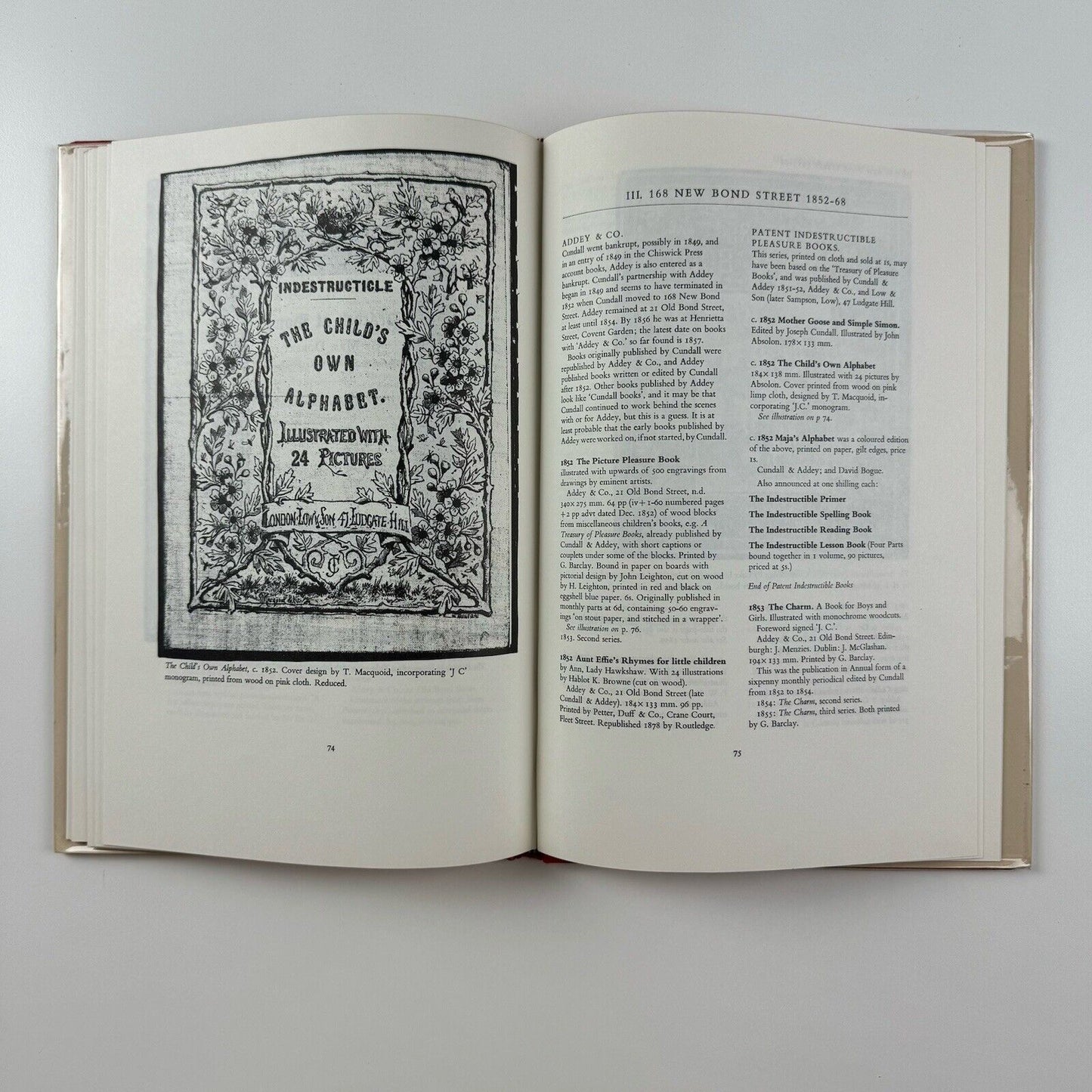 Joseph Cundall. A Victorian Publisher. Notes on his life and a check-list of his books by Ruari McLean | Private Libraries Association, 1976