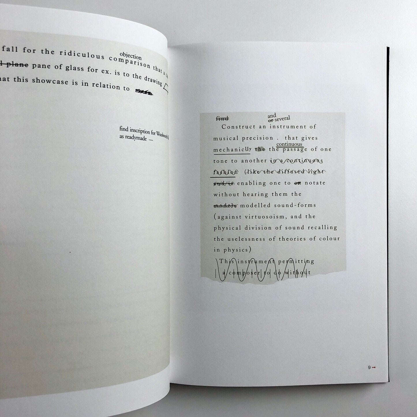 Marcel Duchamp – à L'infinitif | The Typosophic Society, 1999 | Translated by Richard Hamilton