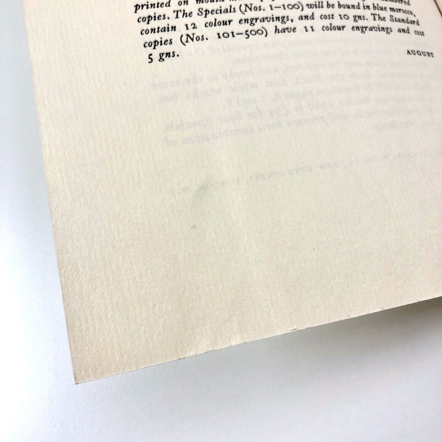 Cockerels in Review for 1960 | Golden Cockerel Press pamphlet