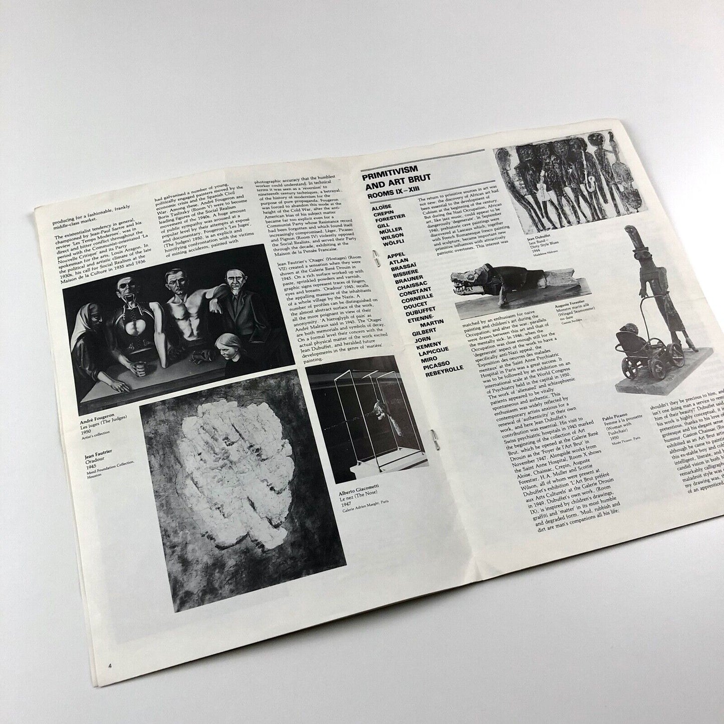 Aftermath. France 1945-54. New Images of Man | Barbican exhibition guide, 1982