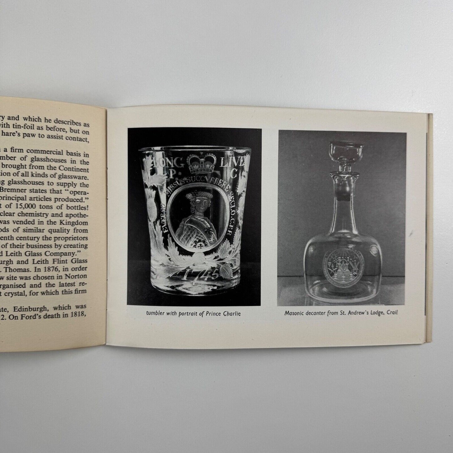 Enterprise Scotland. Silver glass and pottery by W. Cyril Wallis Council of Industrial Design CoID c.1947