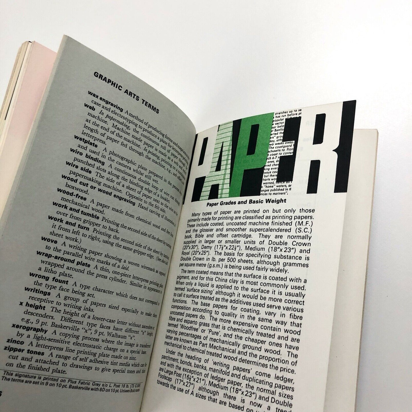 Printing Reproduction Pocket Pal. First UK edition edited by Leslie H. May | Advertising Agency Production Association, undated
