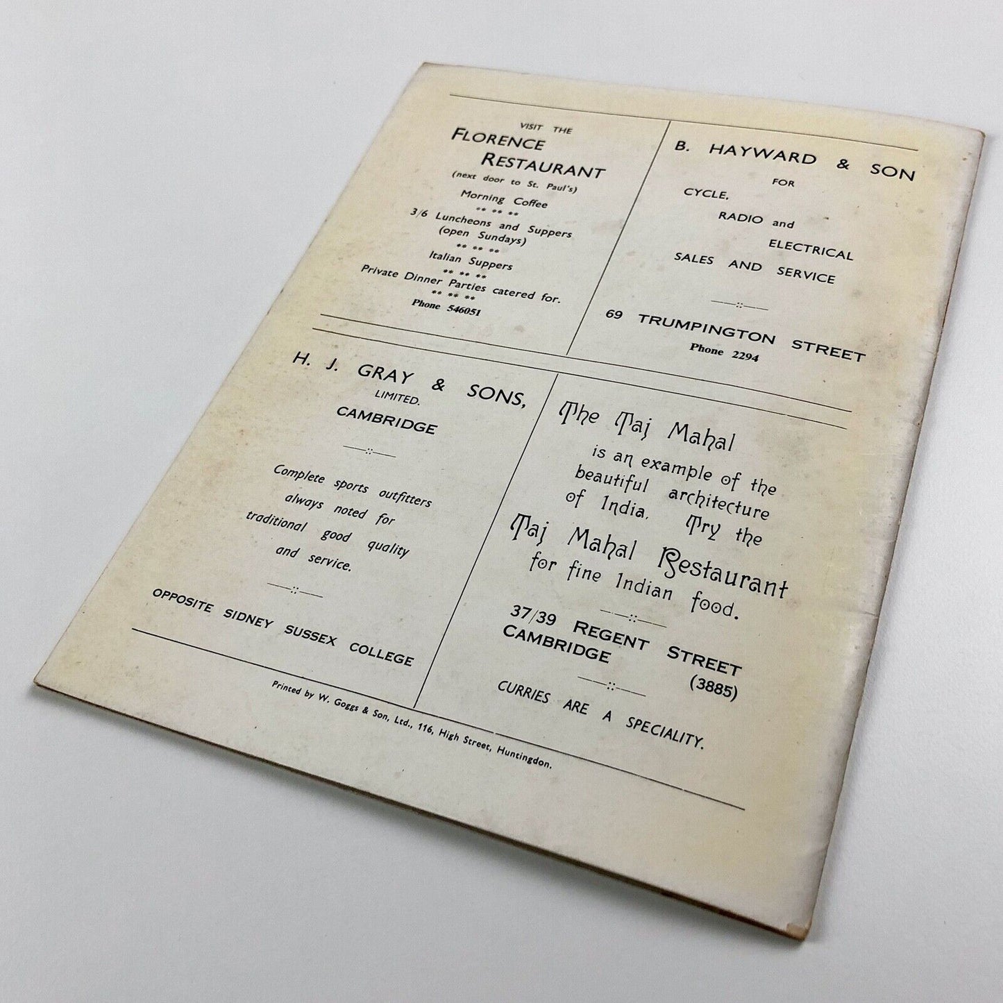 Cambridge Opinion magazine | No. 3, May 1957 | Editors John Landell-Mills and David Leitch