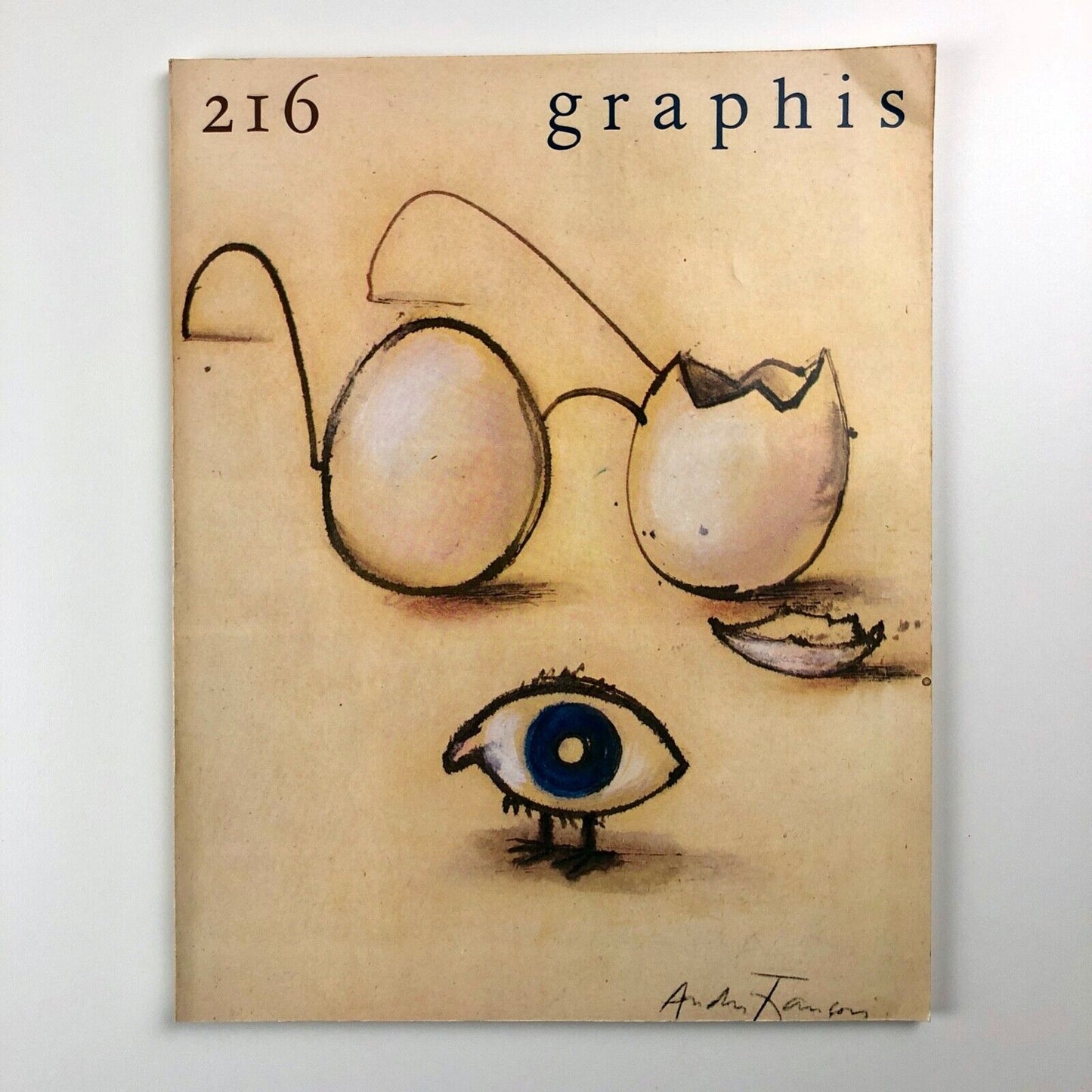 Graphis journal No 216 Vol 37 1981/8 | Walter Herdeg, The Graphis Press