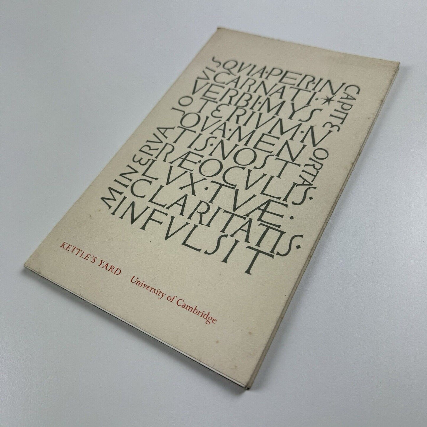 Kettle's Yard – An Illustrated handlist of the paintings, sculpture and drawings, 1970