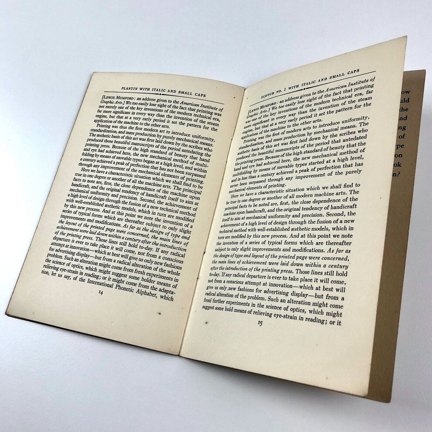 Fourteen type designs from the Linotype repertory of Book Faces | Linotype & Machinery Ltd