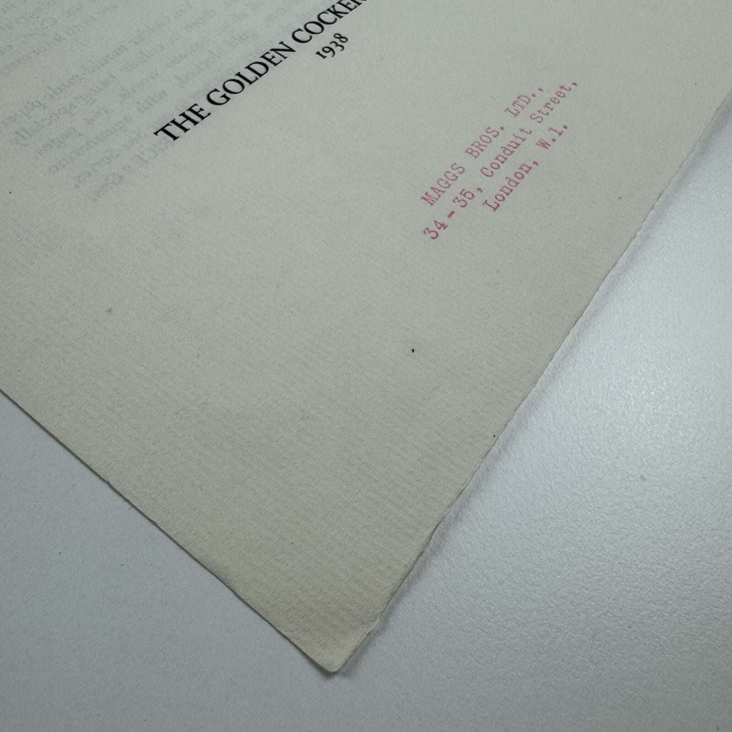 Prospectus – The Voyage of the Challenger | Herbert Swire | Golden Cockerel Press, 1938