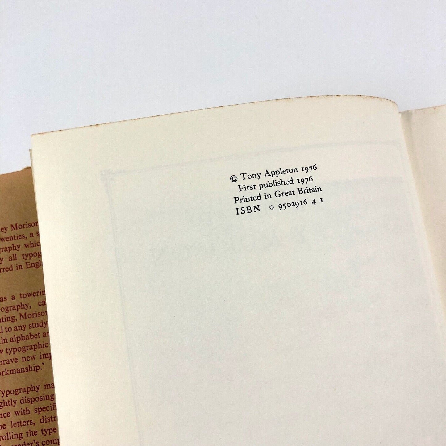 The Writings of Stanley Morison | Brooke Crutchley and John Dreyfus, 1976