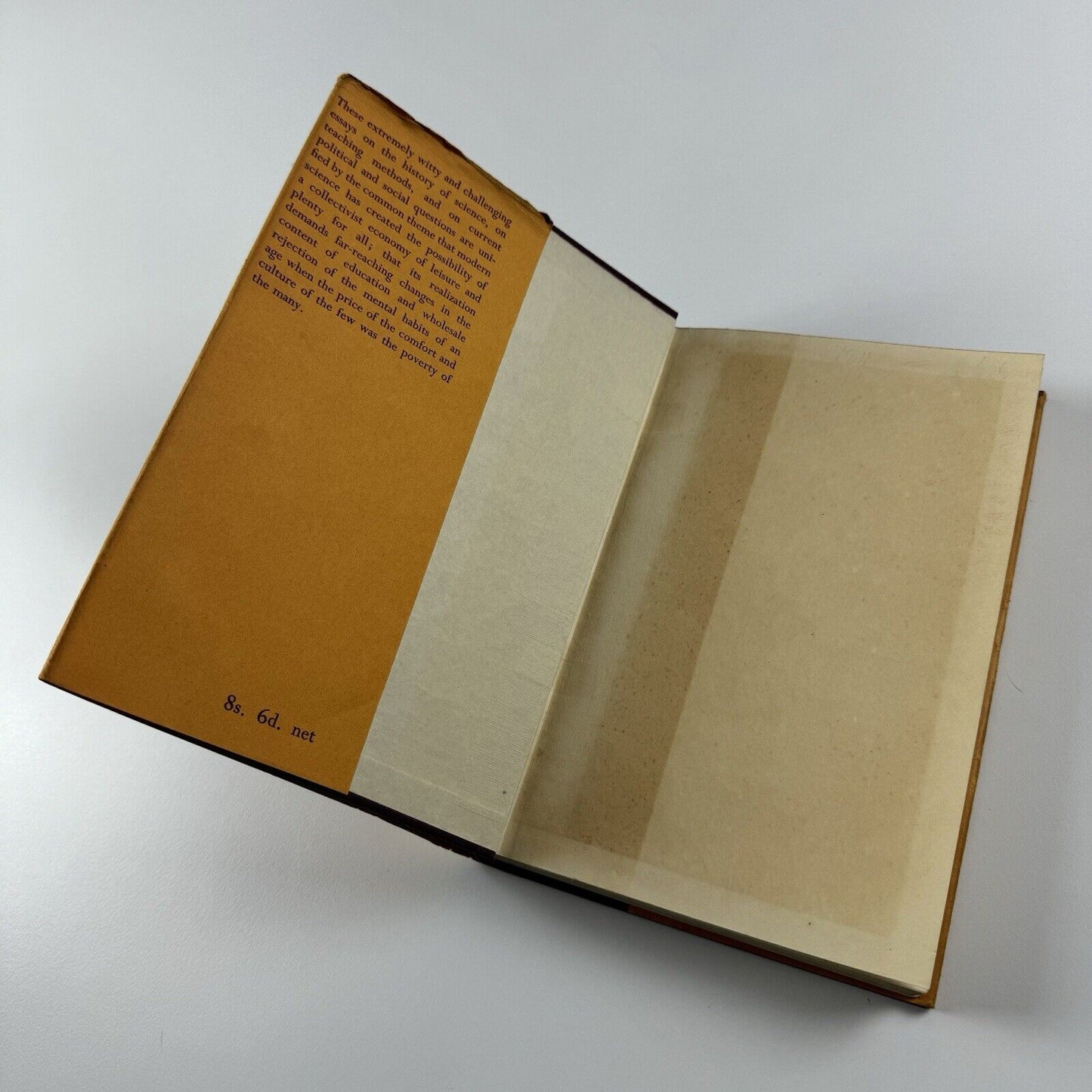Dangerous Thoughts, by Lancelot Hogben | Hardback | George Allen & Unwin, 1939