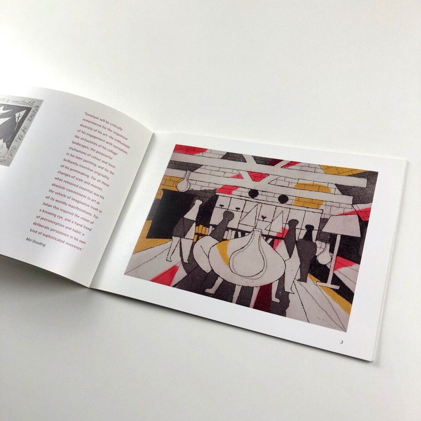 Small catalogue and private view invitation for Julian Trevelyan. Etchings | Bohun Gallery 2014