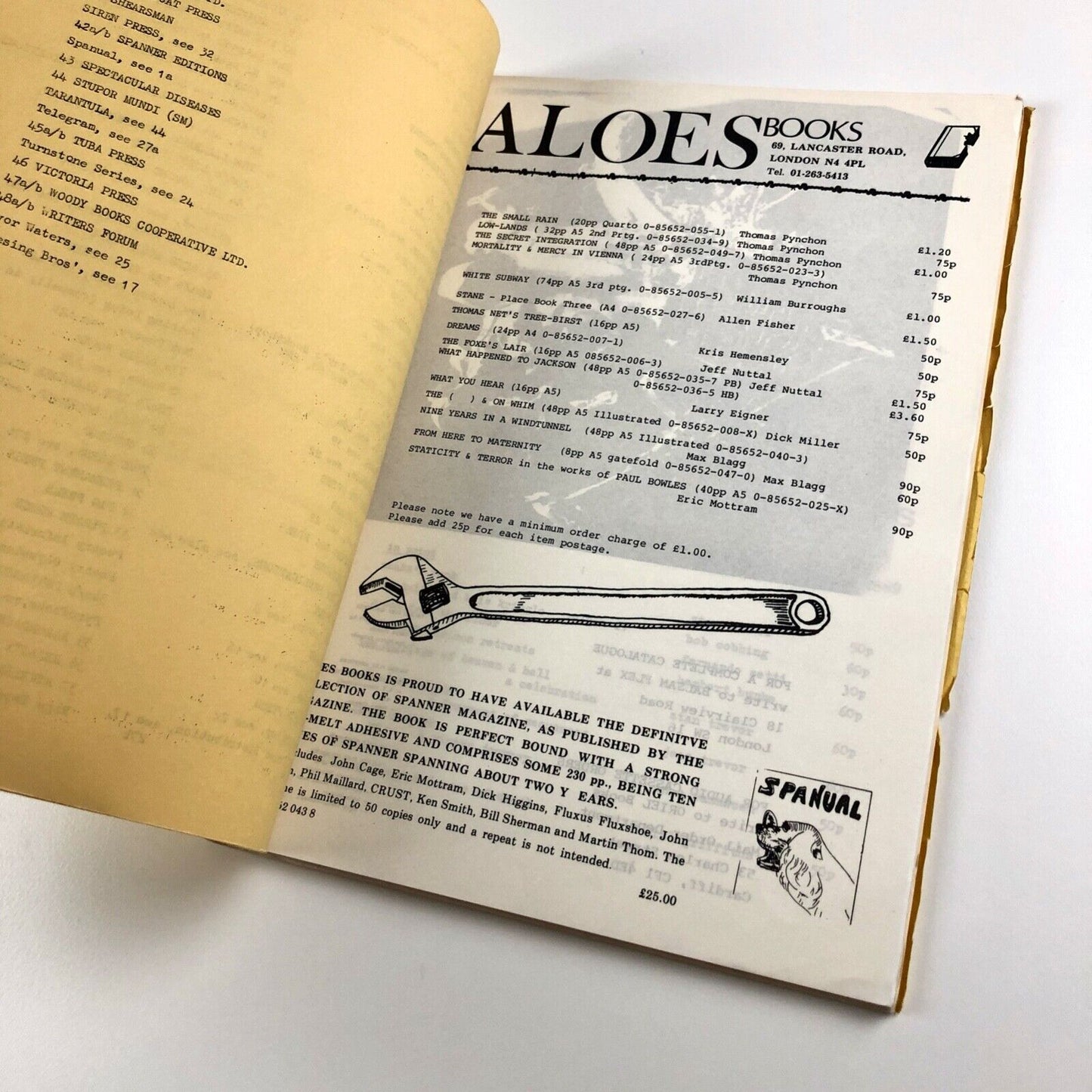 Catalogue of Little Press Books in Print | 7th edition, 1982 | Association of Little Presses
