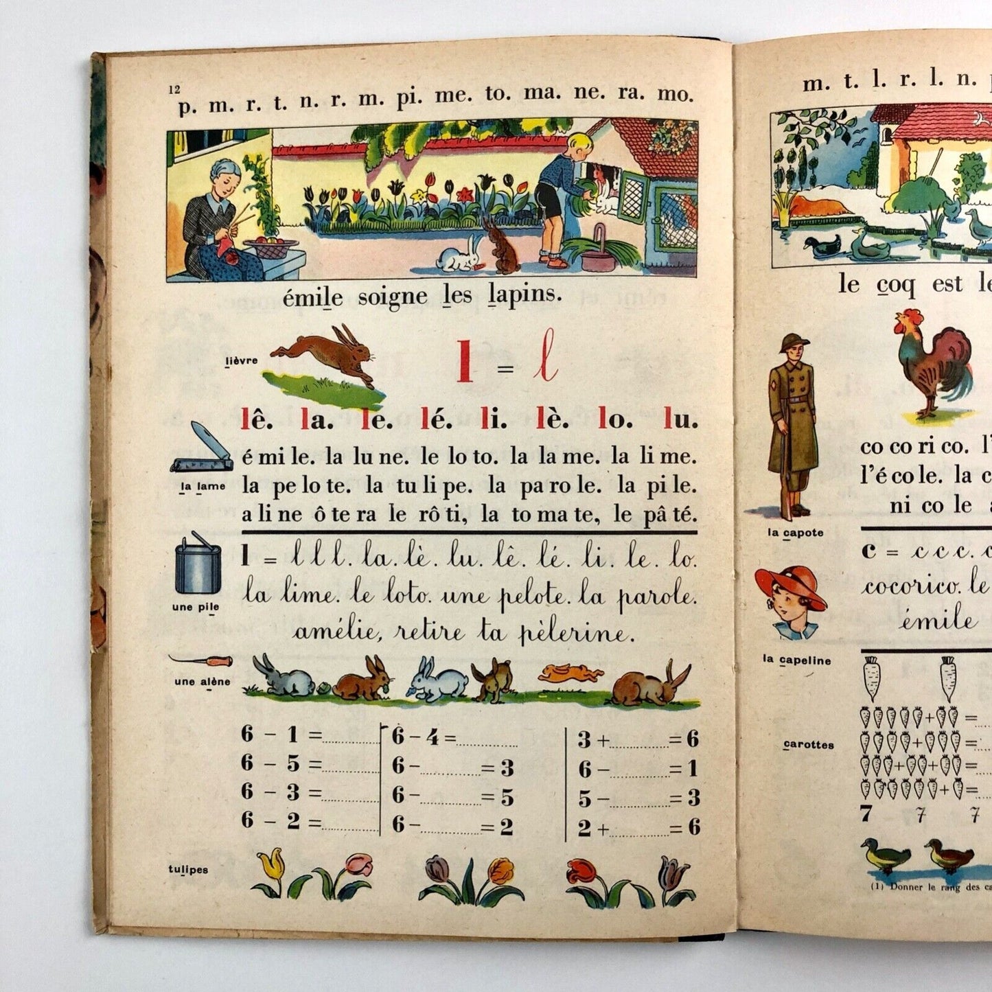 Méthode Boscher ou La Journée des Tout Petits Mme J. Chapron 1958